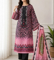 ES-005 এসি কটন থ্রী পিস (Pink)